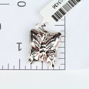 Butterfly Pendant in Sterling Silver no chain w 2.7 gr